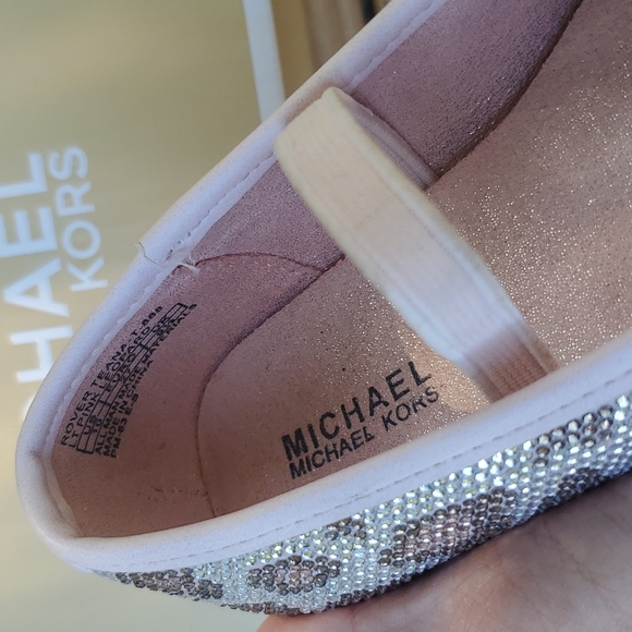 Michael Kors pink leopard girl's size 10 - Picture 10 of 16